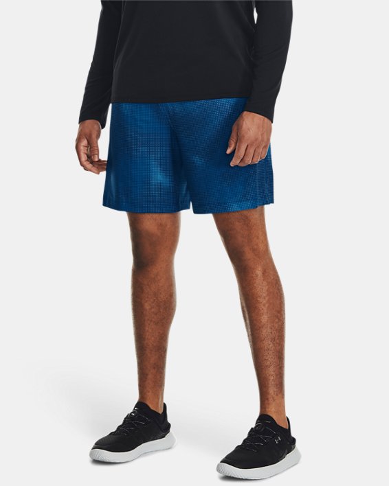 Men's UA Tech™ Vent Printed Shorts, Blue, pdpMainDesktop image number 0